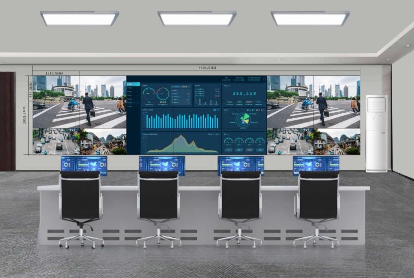 華邦瀛液晶拼接屏，為安防監(jiān)控領(lǐng)域賦能加速!