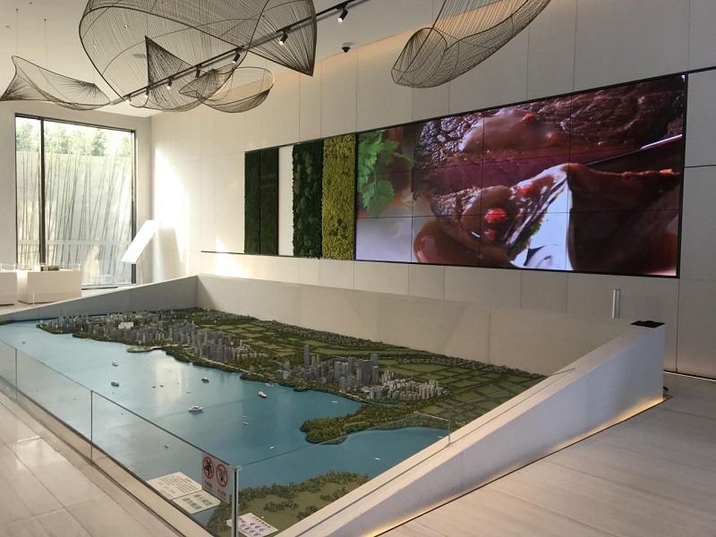 當(dāng)華邦瀛液晶拼接屏，遇上“汕頭華潤海灣中心”