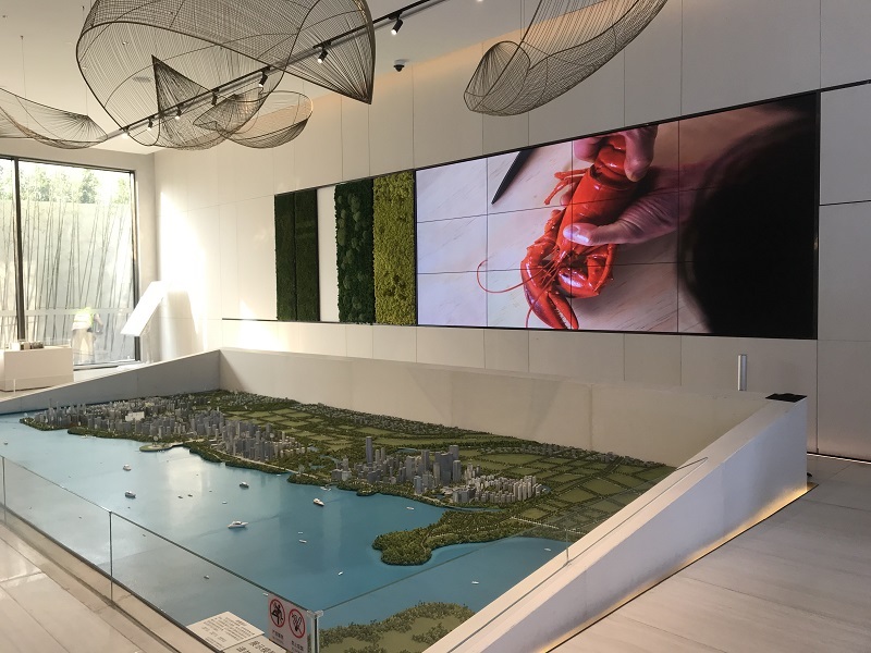 當(dāng)華邦瀛液晶拼接屏，遇上“汕頭華潤海灣中心”